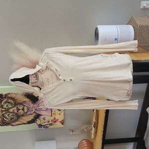 Distressed, Long-sleeved Harley-Davidson Shirt